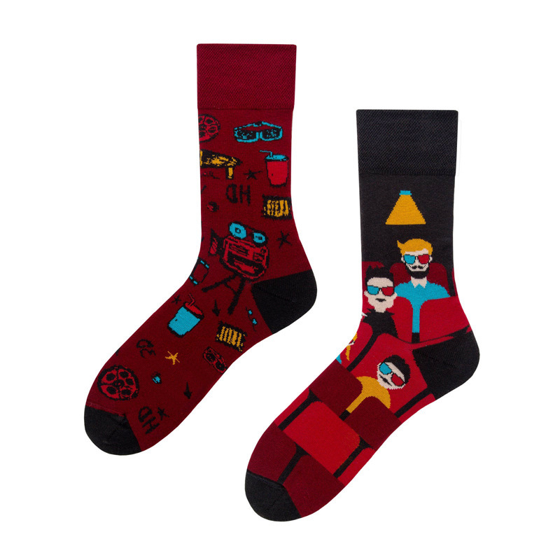 2020 Winter Fashion Socks Personality Tide Socks Leisure Animal Cartoon Couple Cotton Socks In Tube Crew Socks